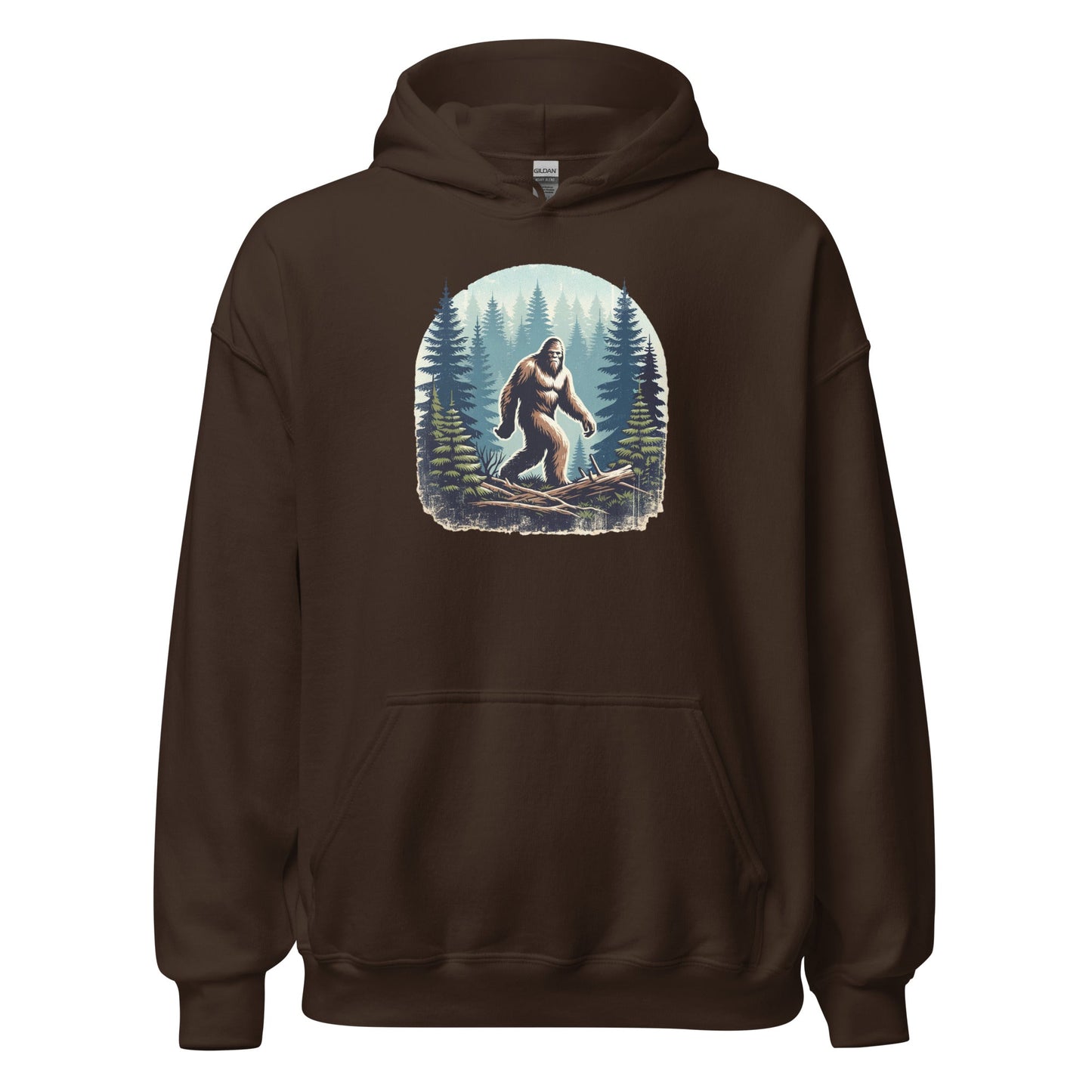 Bigfoot Forest Women's (Unisex) Hoodie - Hoodies - Discovery Co.