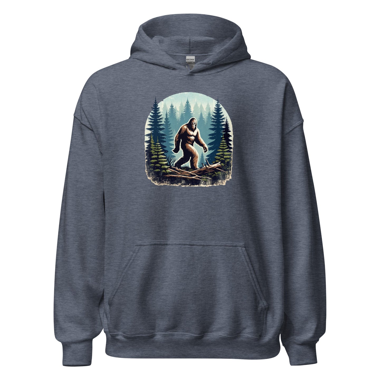 Bigfoot Forest Women's (Unisex) Hoodie - Hoodies - Discovery Co.
