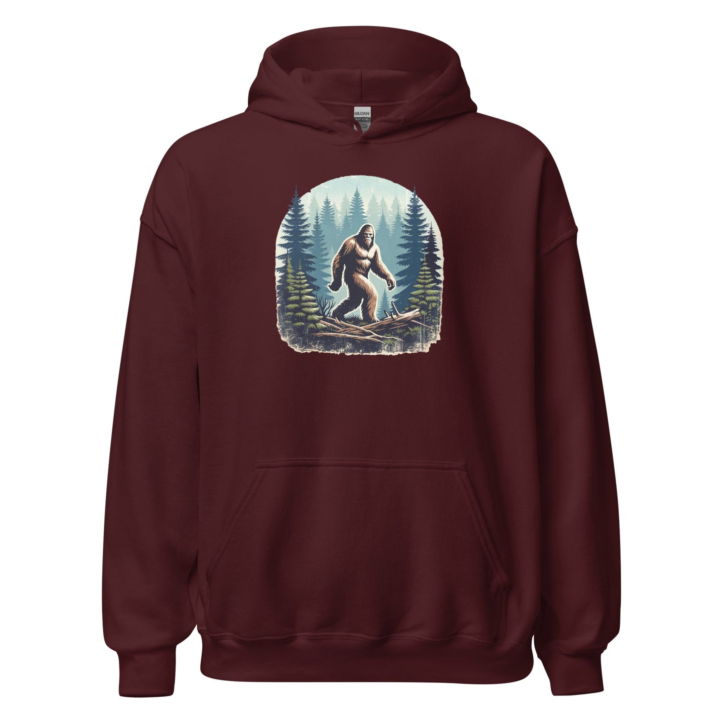 Bigfoot Forest Women's (Unisex) Hoodie - Hoodies - Discovery Co.
