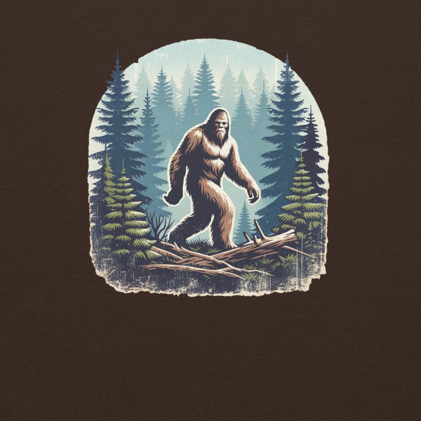 Bigfoot Forest Women's (Unisex) Hoodie - Hoodies - Discovery Co.
