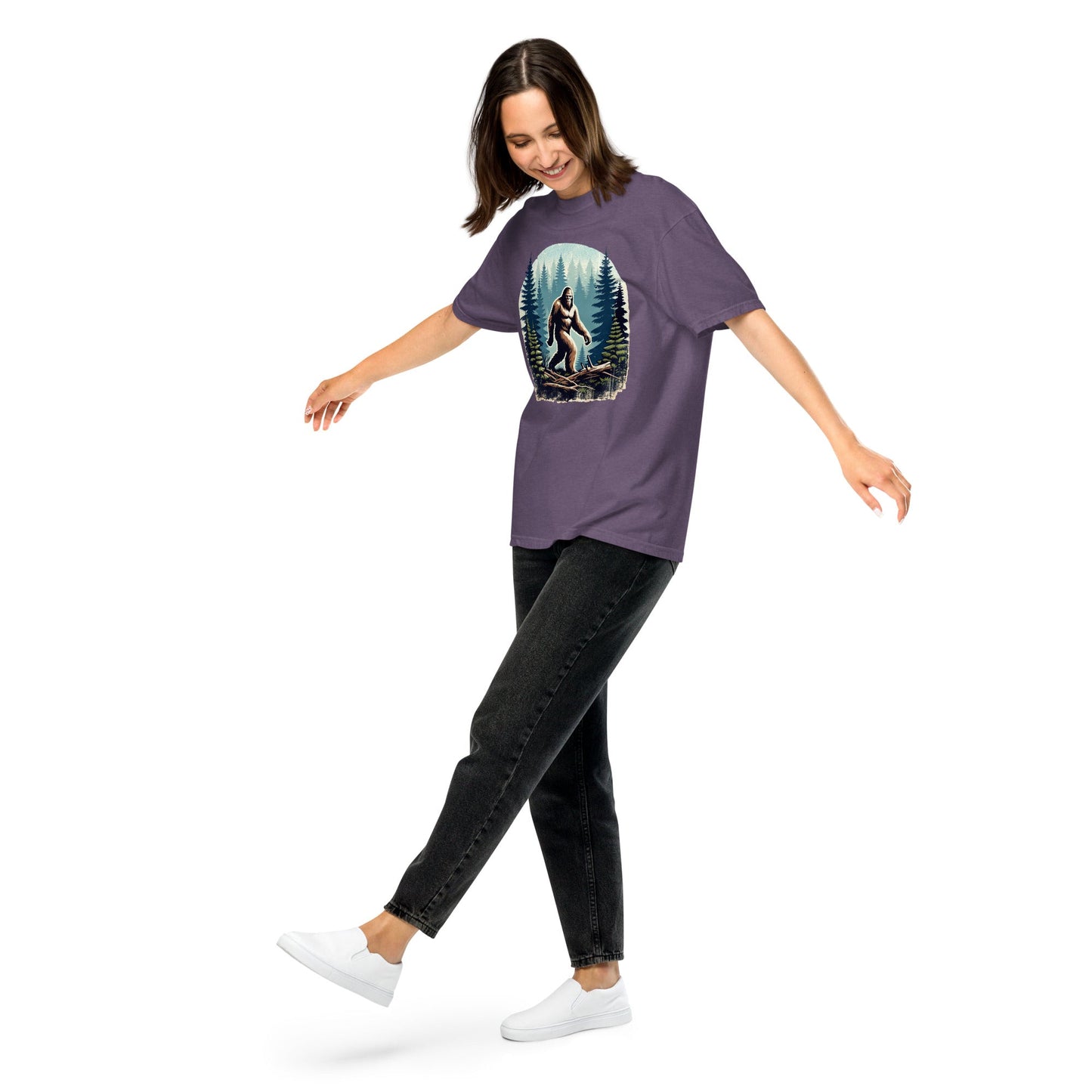 Bigfoot Forest Women's (Unisex) Premium Tee - Women's Shirts - Discovery Co.