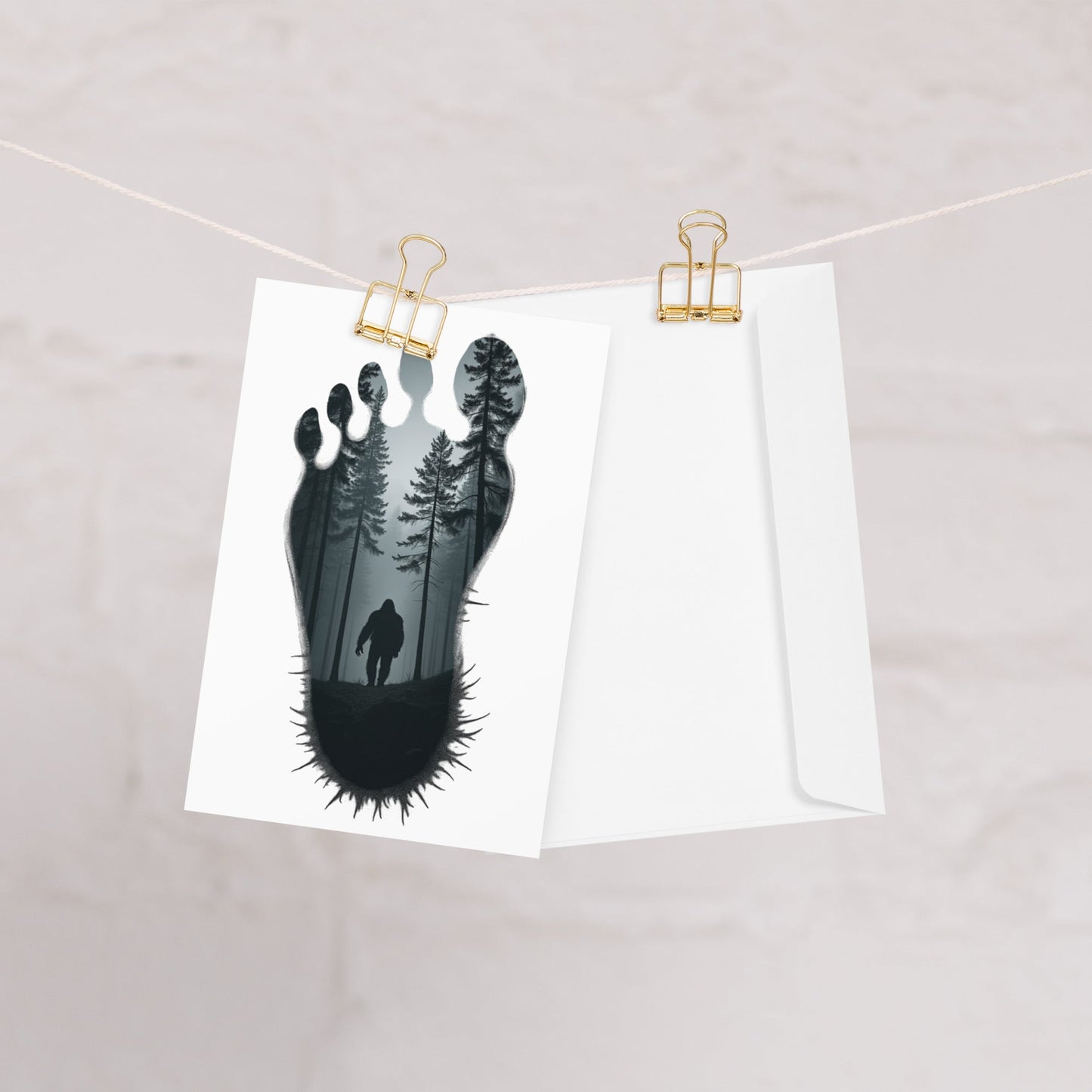 Bigfoot Greeting Card - Greeting Card - Discovery Co.