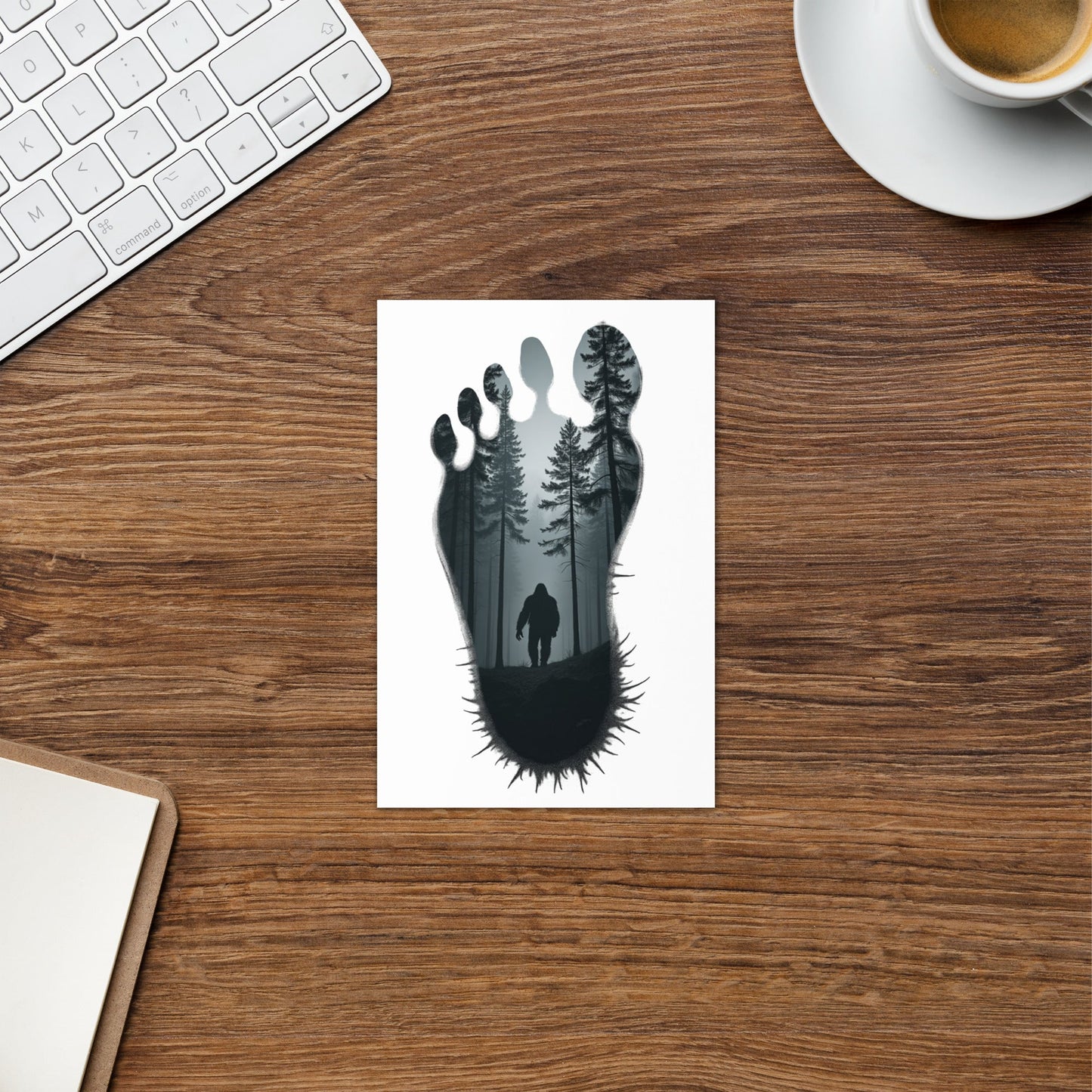 Bigfoot Greeting Card - Greeting Card - Discovery Co.