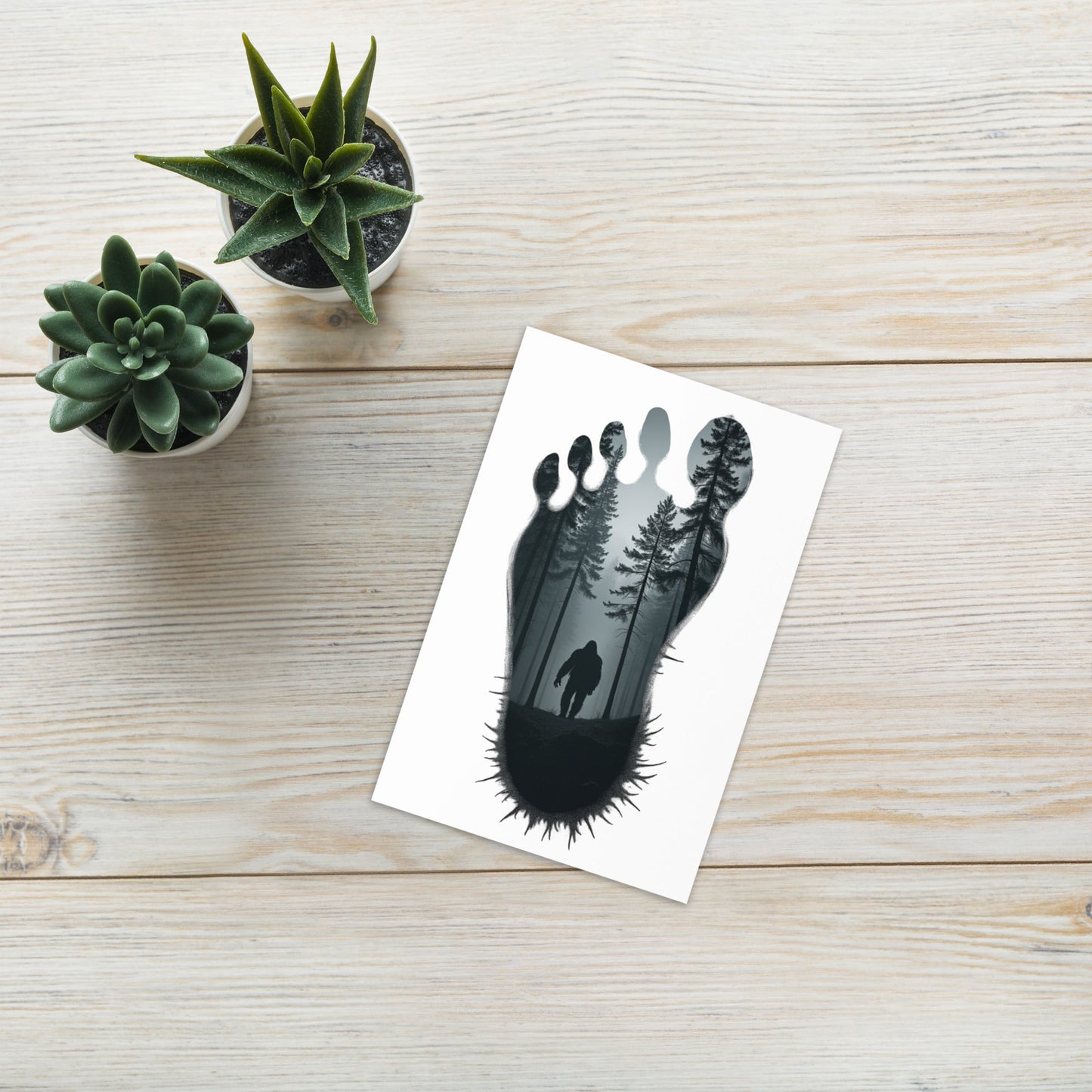 Bigfoot Greeting Card - Greeting Card - Discovery Co.