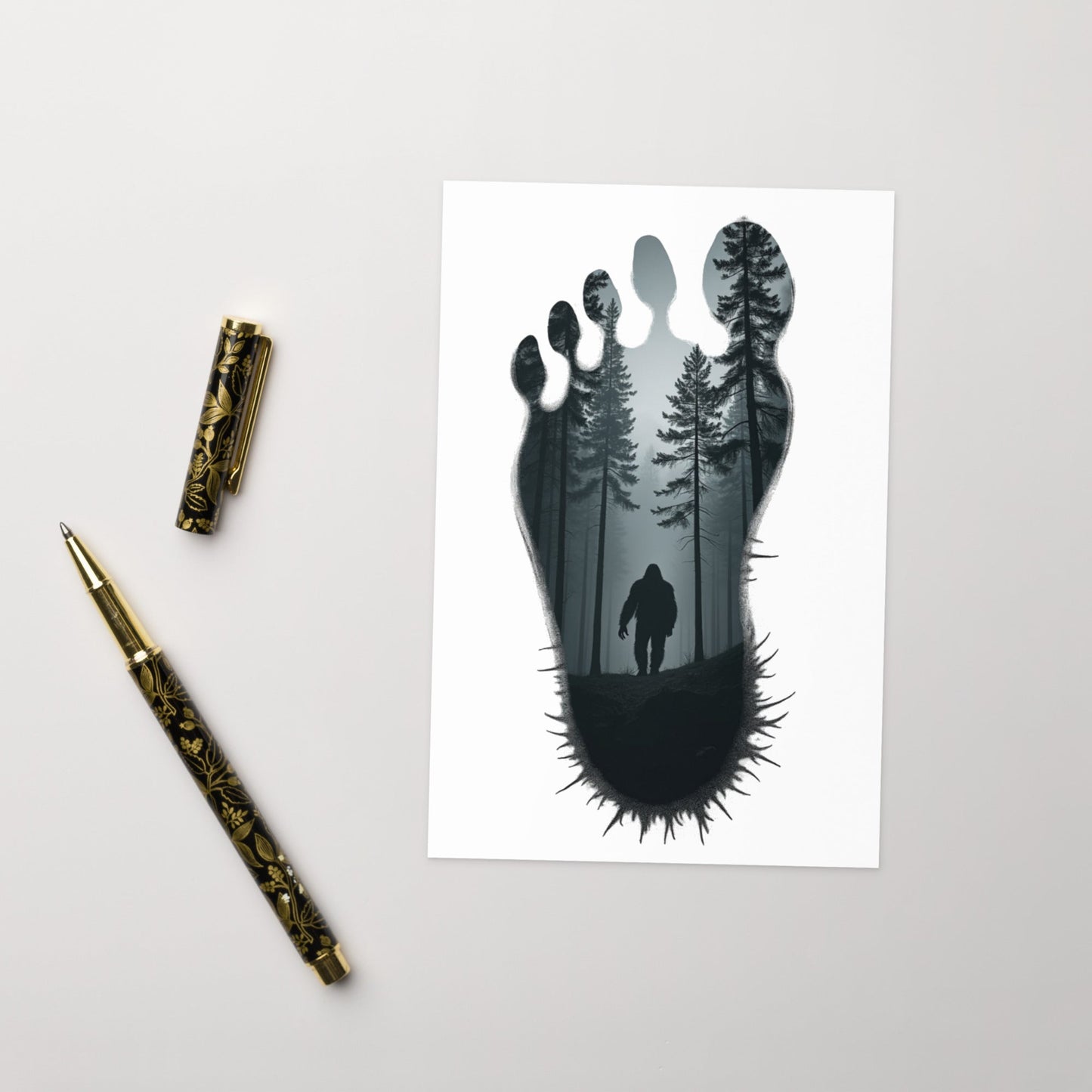 Bigfoot Greeting Card - Greeting Card - Discovery Co.