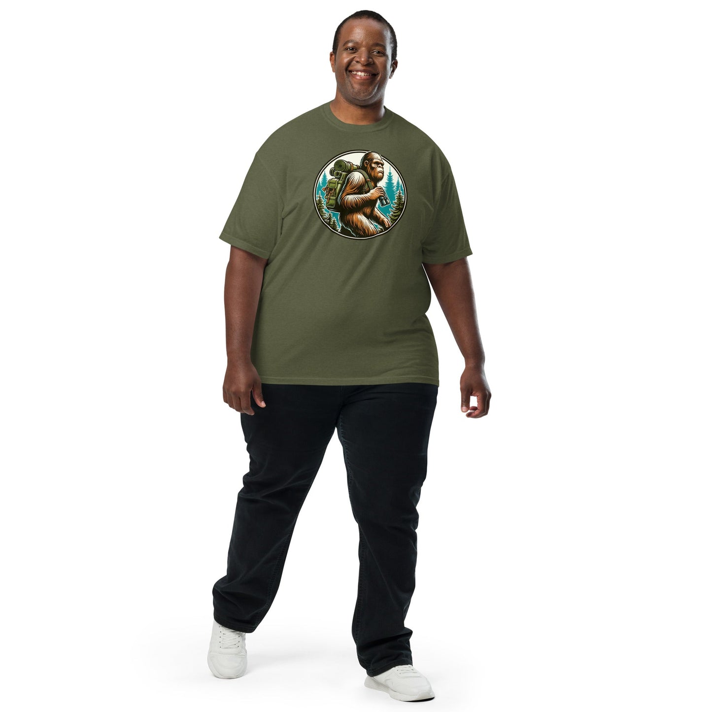 Bigfoot Hiking Men's (Unisex) Premium Tee - Men's Shirts - Discovery Co.