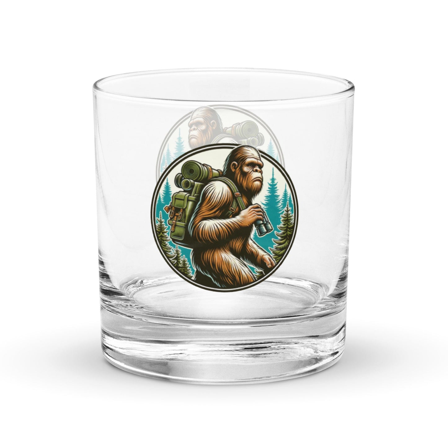 Bigfoot Hiking Rocks Glass - Rocks Glass - Discovery Co.