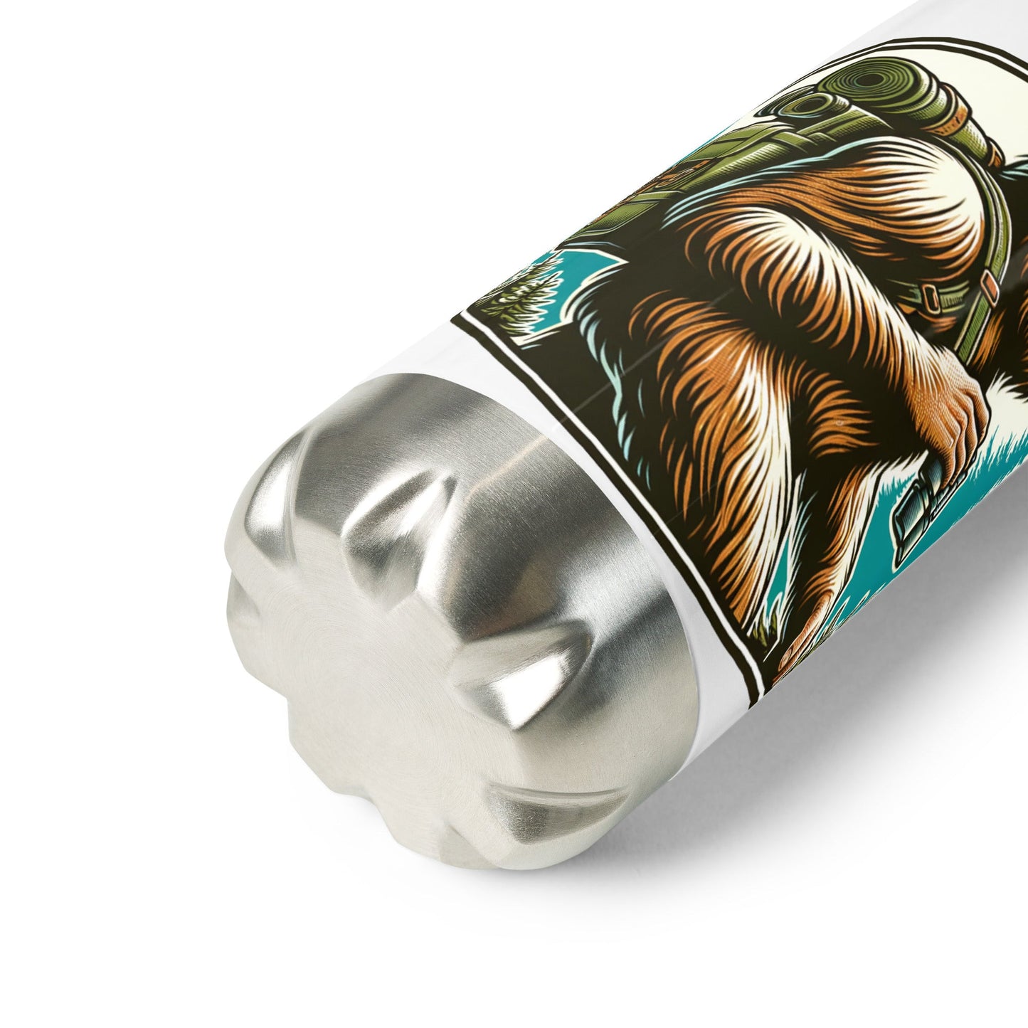 Bigfoot Hiking Stainless Steel Water Bottle - Stainless Steel Water Bottle - Discovery Co.