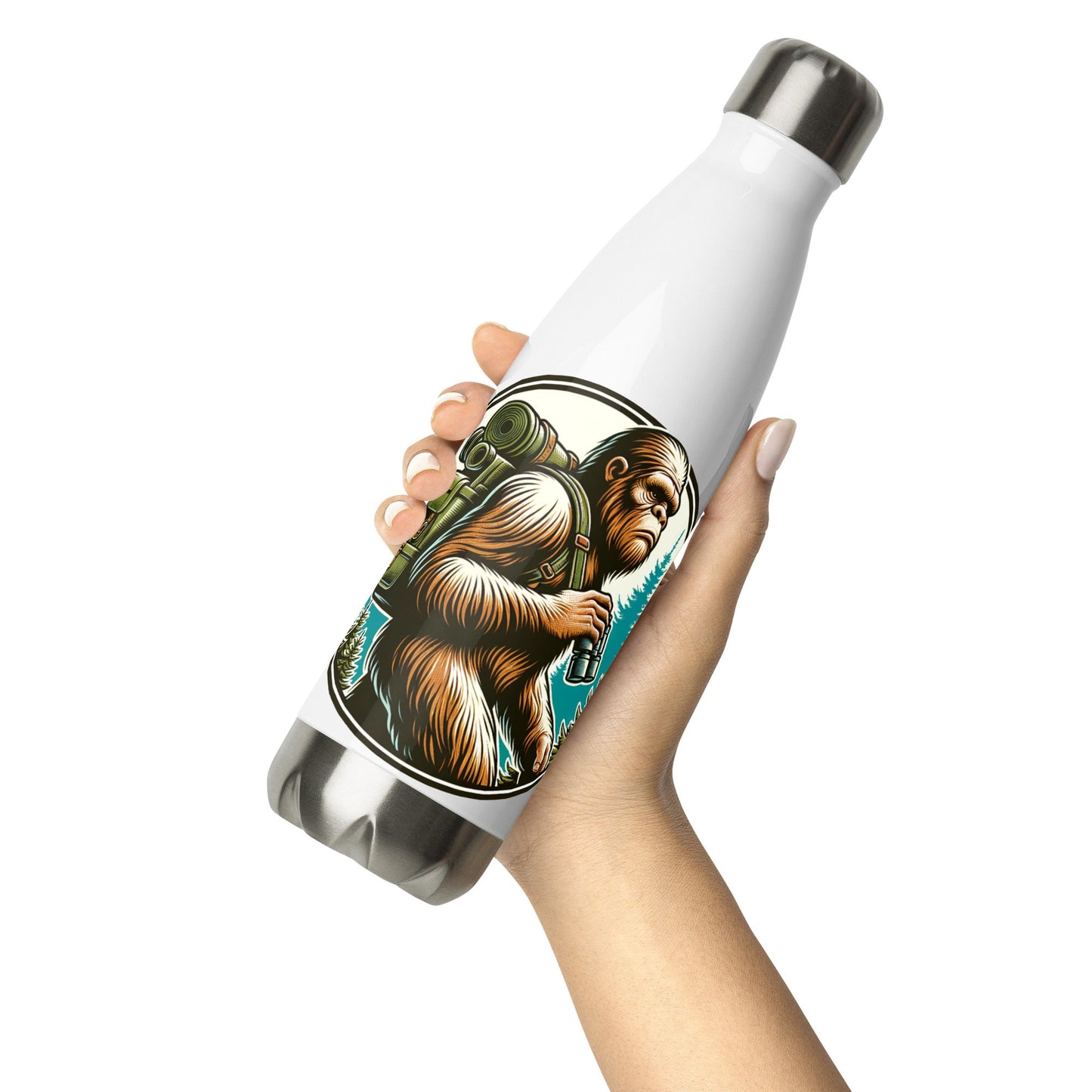 Bigfoot Hiking Stainless Steel Water Bottle - Stainless Steel Water Bottle - Discovery Co.
