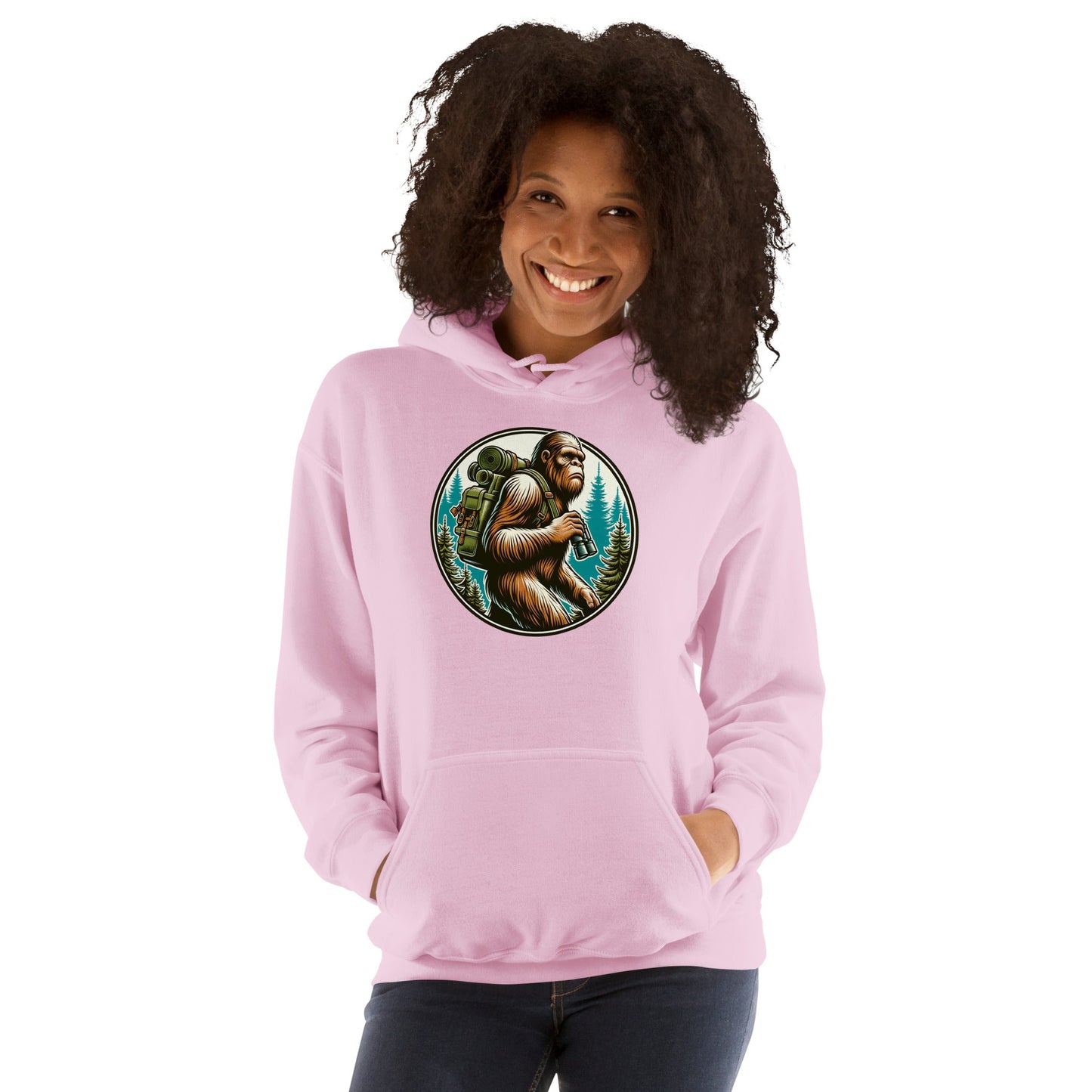 Bigfoot Hiking Women's (Unisex) Hoodie - Hoodies - Discovery Co.