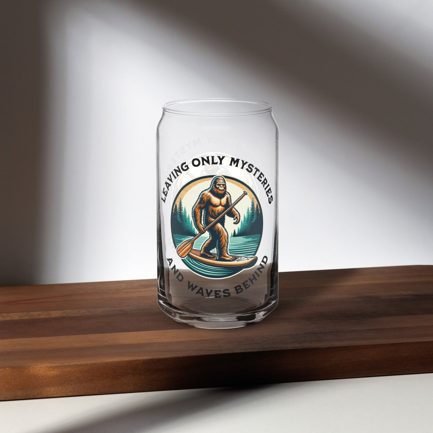 Bigfoot Paddle Boarding Can - Shaped Glass - Can - Shaped Glass - Discovery Co.