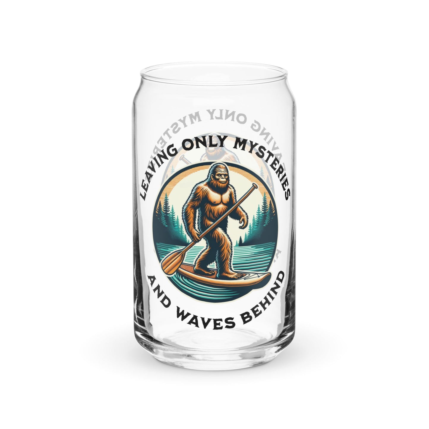 Bigfoot Paddle Boarding Can - Shaped Glass - Can - Shaped Glass - Discovery Co.