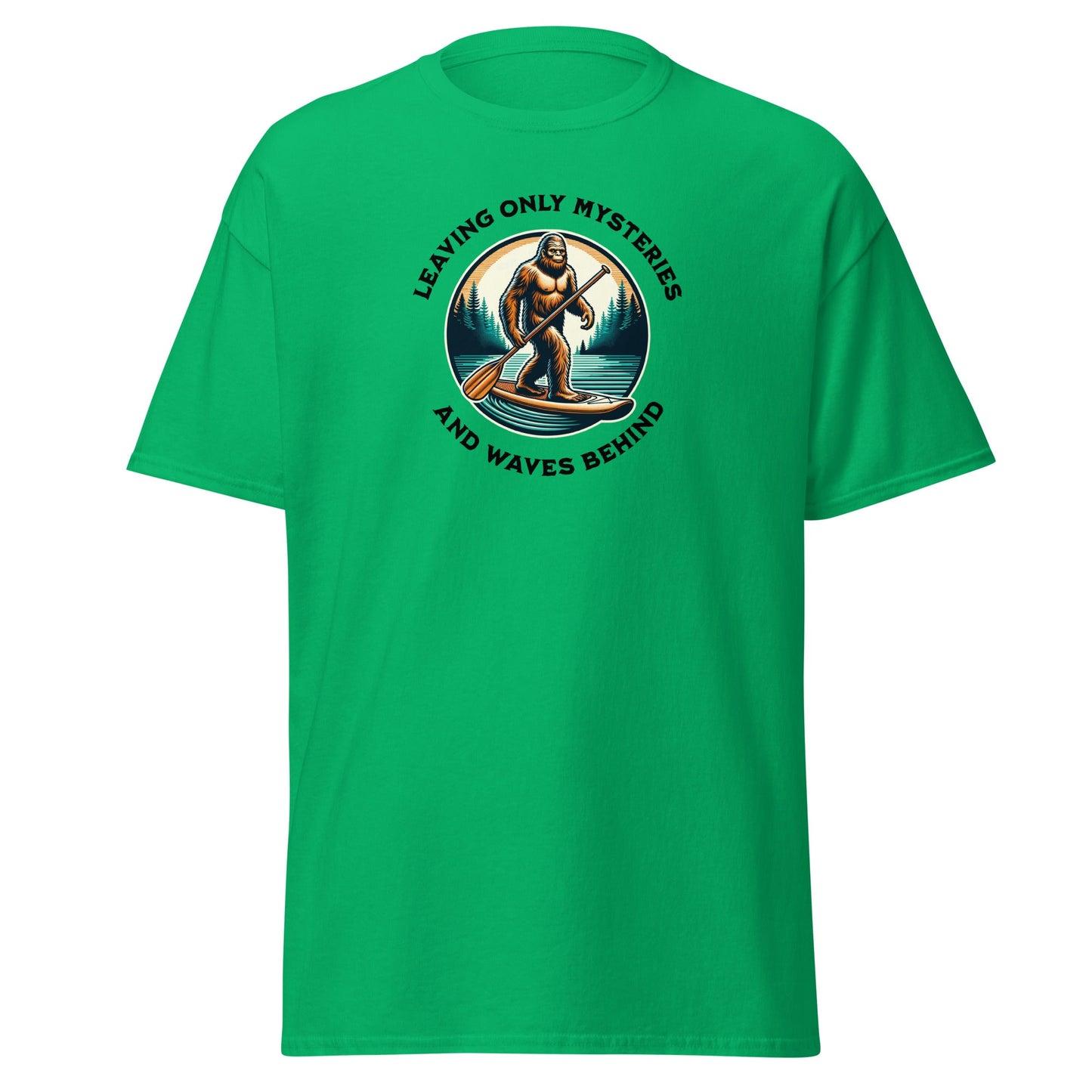 Bigfoot Paddle Boarding Men's (Unisex) Classic Tee - Men's Shirts - Discovery Co.
