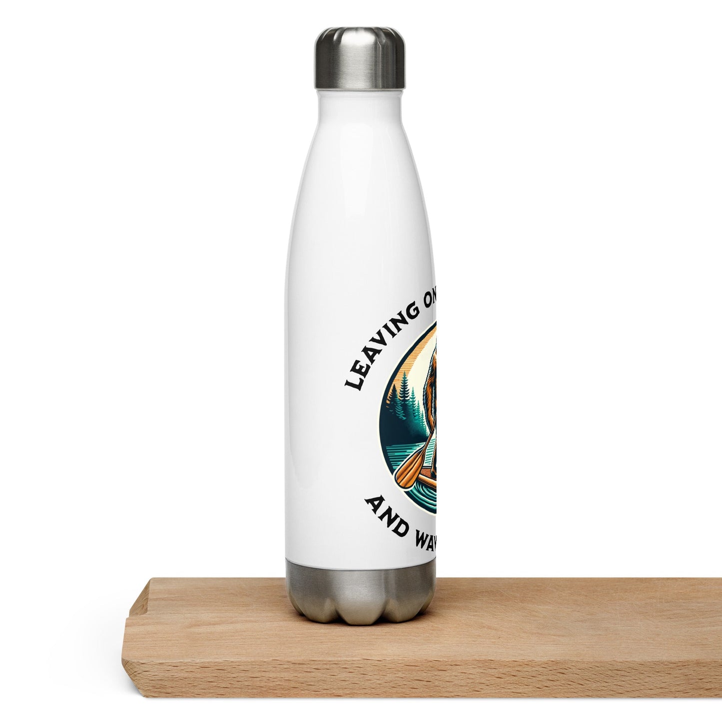Bigfoot Paddle Boarding Stainless Steel Water Bottle - Stainless Steel Water Bottle - Discovery Co.