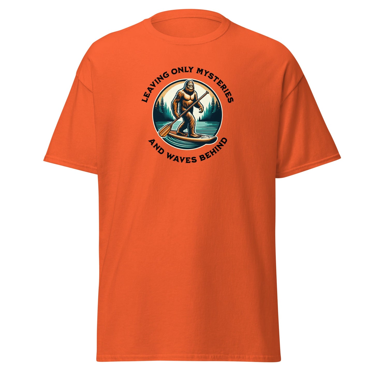Bigfoot Paddle Boarding Women's (Unisex) Classic Tee - Women's Shirts - Discovery Co.