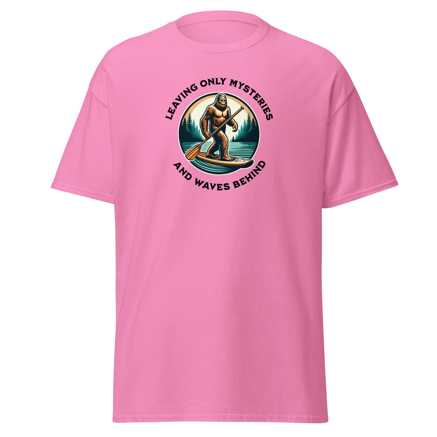 Bigfoot Paddle Boarding Women's (Unisex) Classic Tee - Women's Shirts - Discovery Co.