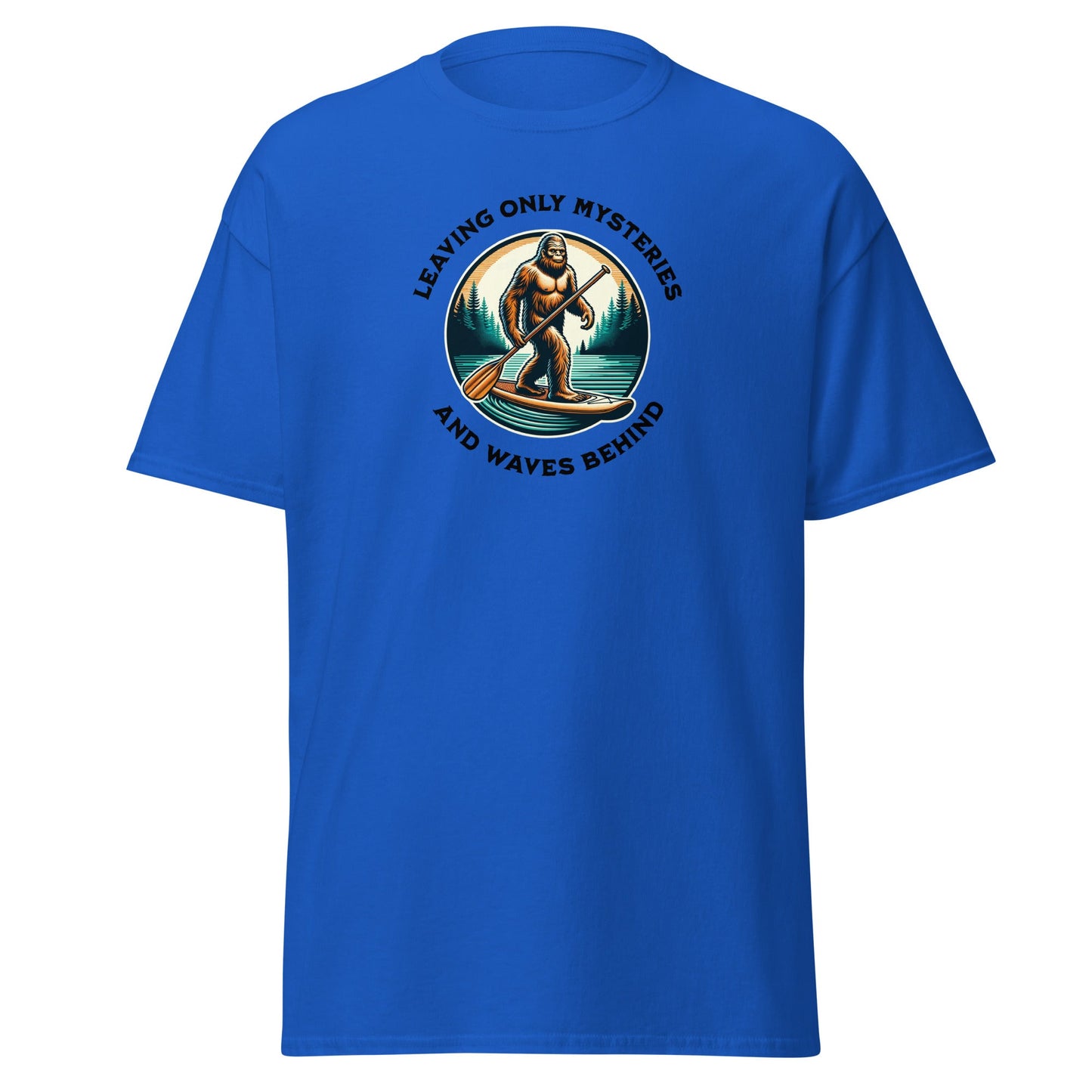 Bigfoot Paddle Boarding Women's (Unisex) Classic Tee - Women's Shirts - Discovery Co.