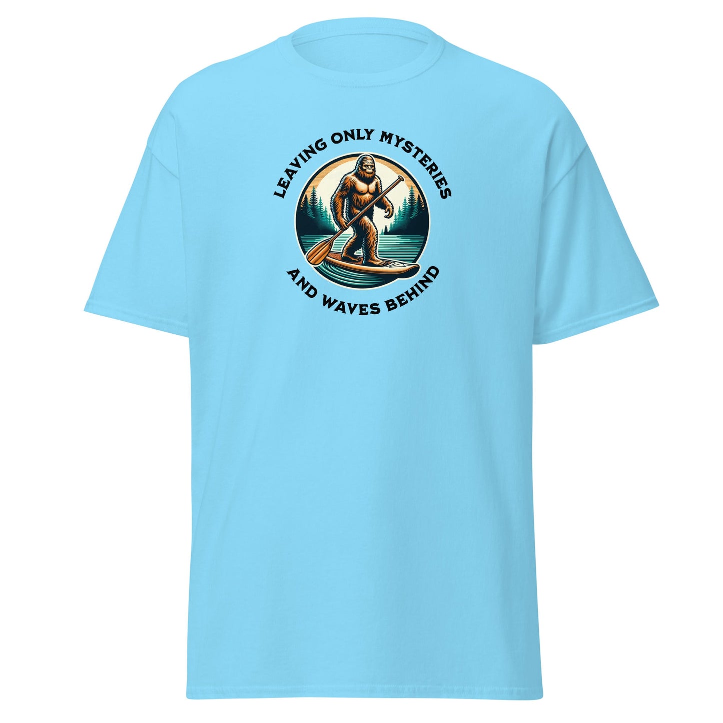 Bigfoot Paddle Boarding Women's (Unisex) Classic Tee - Women's Shirts - Discovery Co.