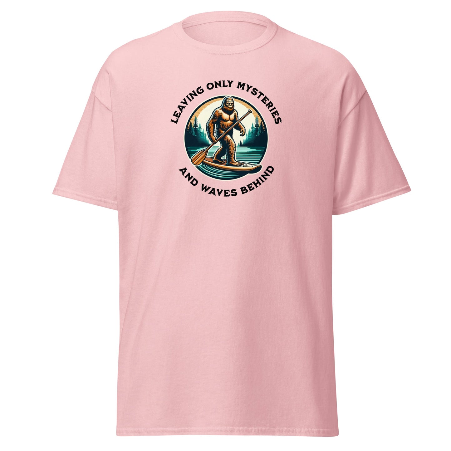 Bigfoot Paddle Boarding Women's (Unisex) Classic Tee - Women's Shirts - Discovery Co.