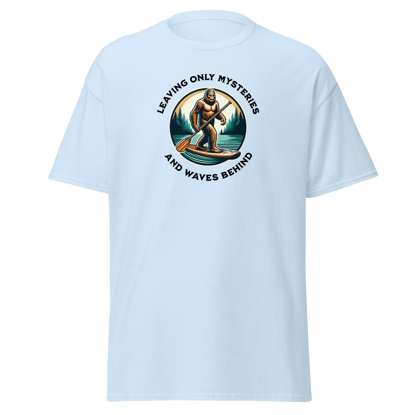 Bigfoot Paddle Boarding Women's (Unisex) Classic Tee - Women's Shirts - Discovery Co.