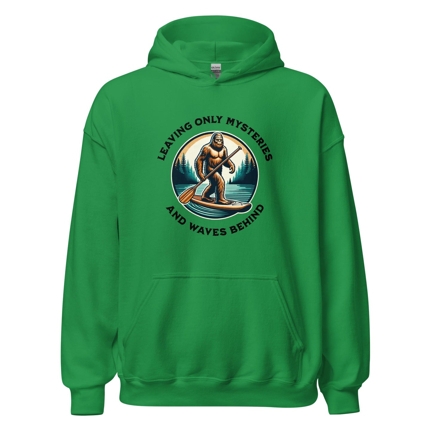 Bigfoot Paddle Boarding Women's (Unisex) Hoodie - Hoodies - Discovery Co.
