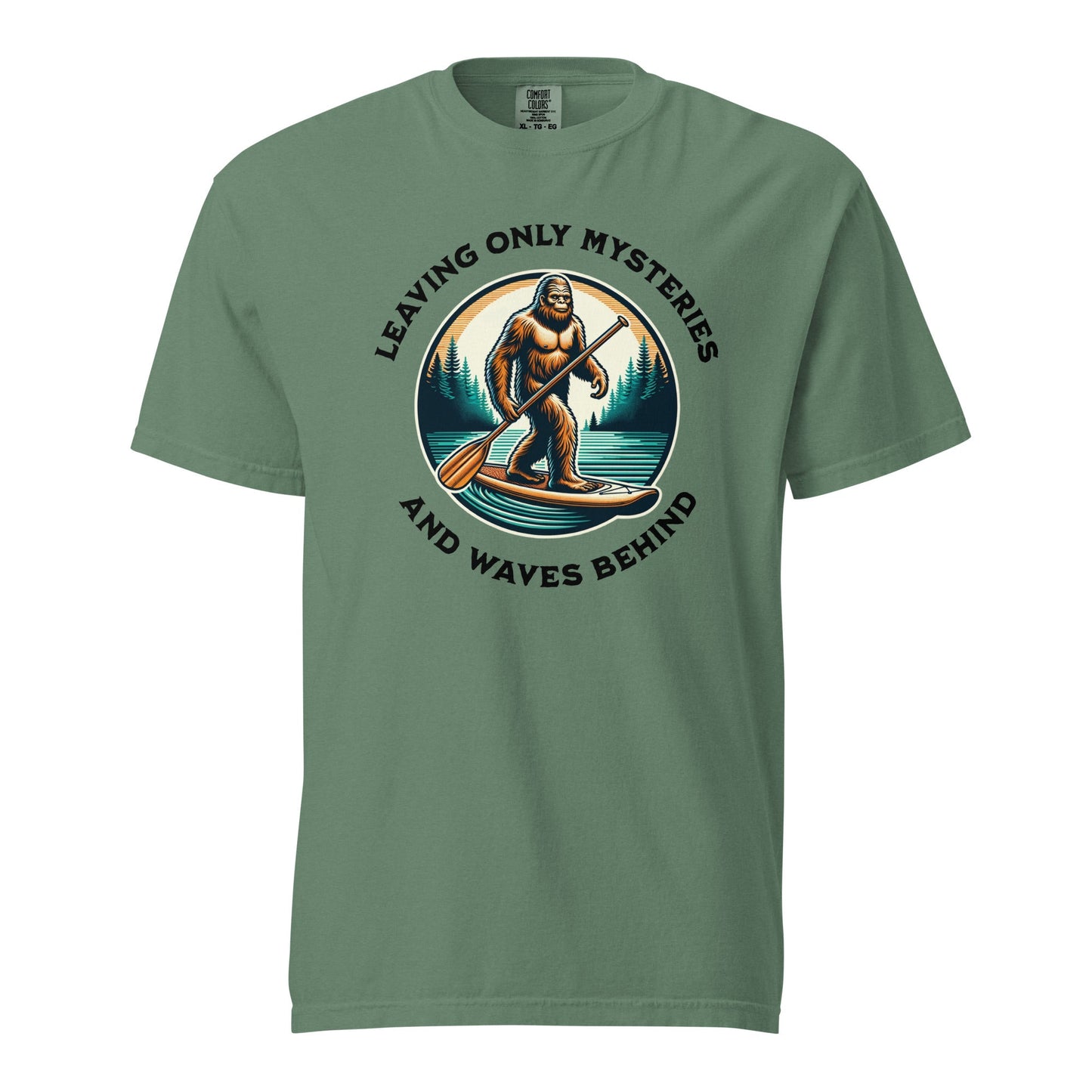 Bigfoot Paddle Boarding Women's (Unisex) Premium Tee - Women's Shirts - Discovery Co.