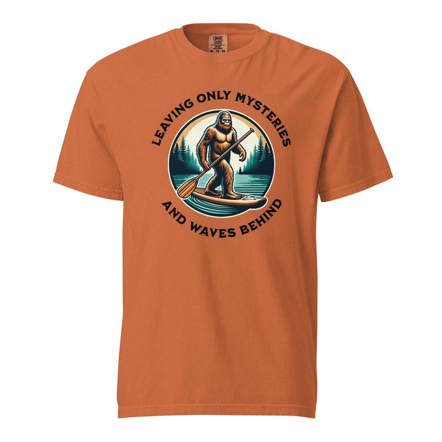 Bigfoot Paddle Boarding Women's (Unisex) Premium Tee - Women's Shirts - Discovery Co.