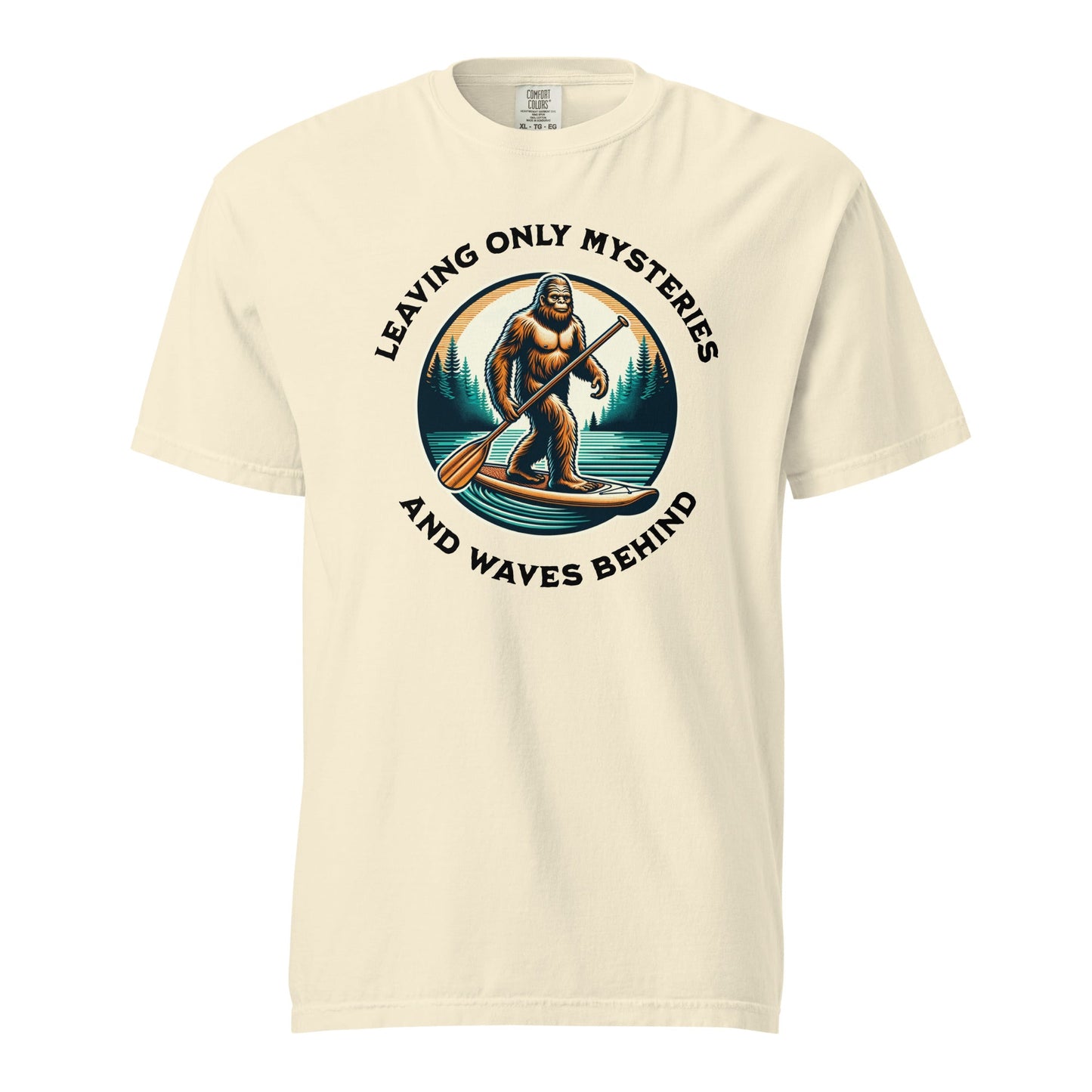 Bigfoot Paddle Boarding Women's (Unisex) Premium Tee - Women's Shirts - Discovery Co.