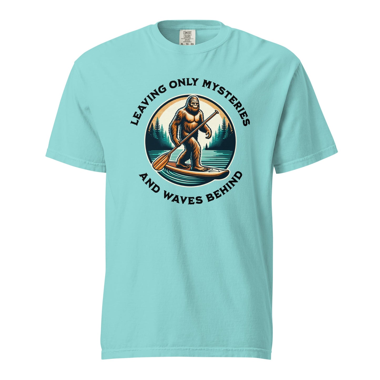 Bigfoot Paddle Boarding Women's (Unisex) Premium Tee - Women's Shirts - Discovery Co.