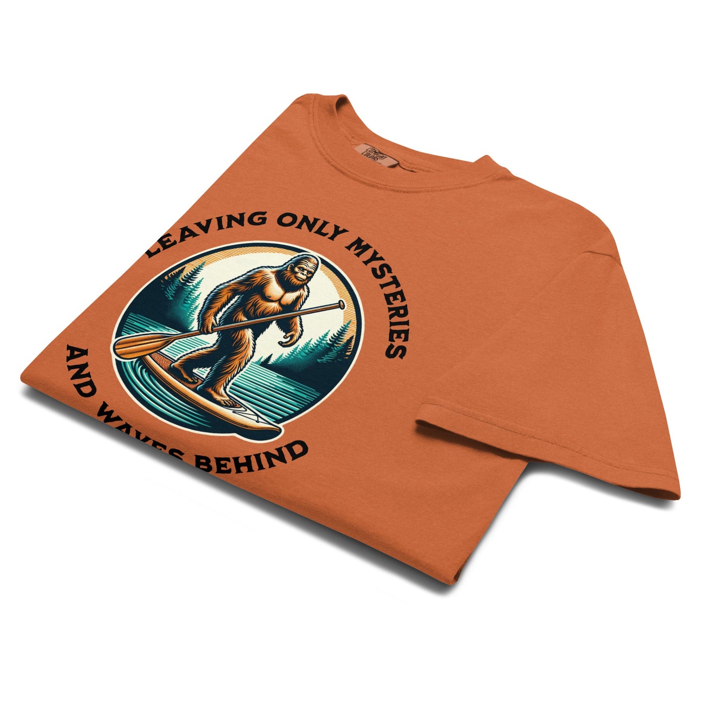 Bigfoot Paddle Boarding Women's (Unisex) Premium Tee - Women's Shirts - Discovery Co.