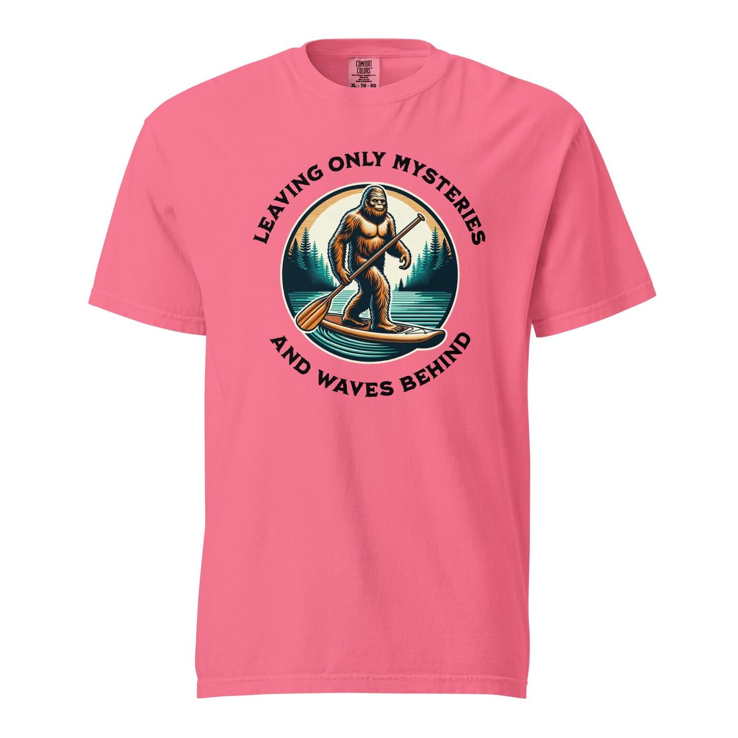 Bigfoot Paddle Boarding Women's (Unisex) Premium Tee - Women's Shirts - Discovery Co.