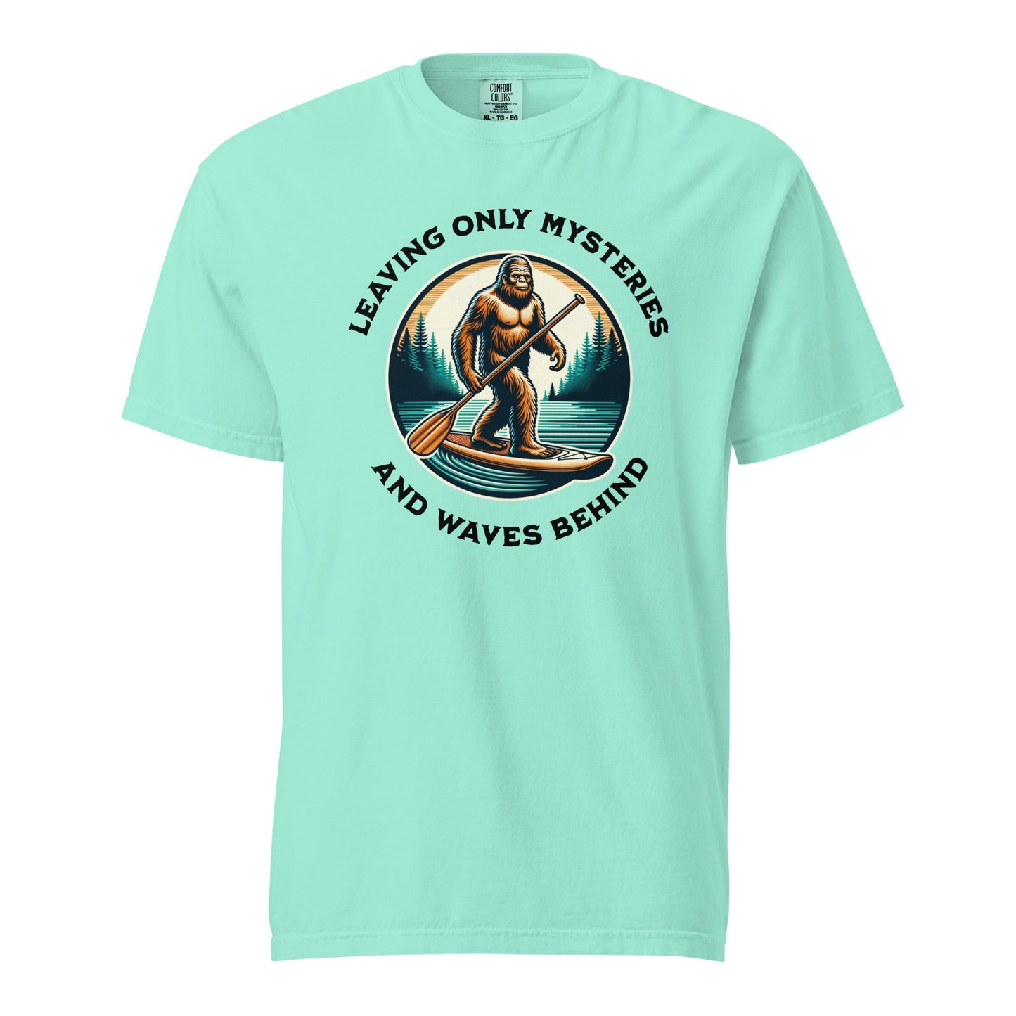 Bigfoot Paddle Boarding Women's (Unisex) Premium Tee - Women's Shirts - Discovery Co.