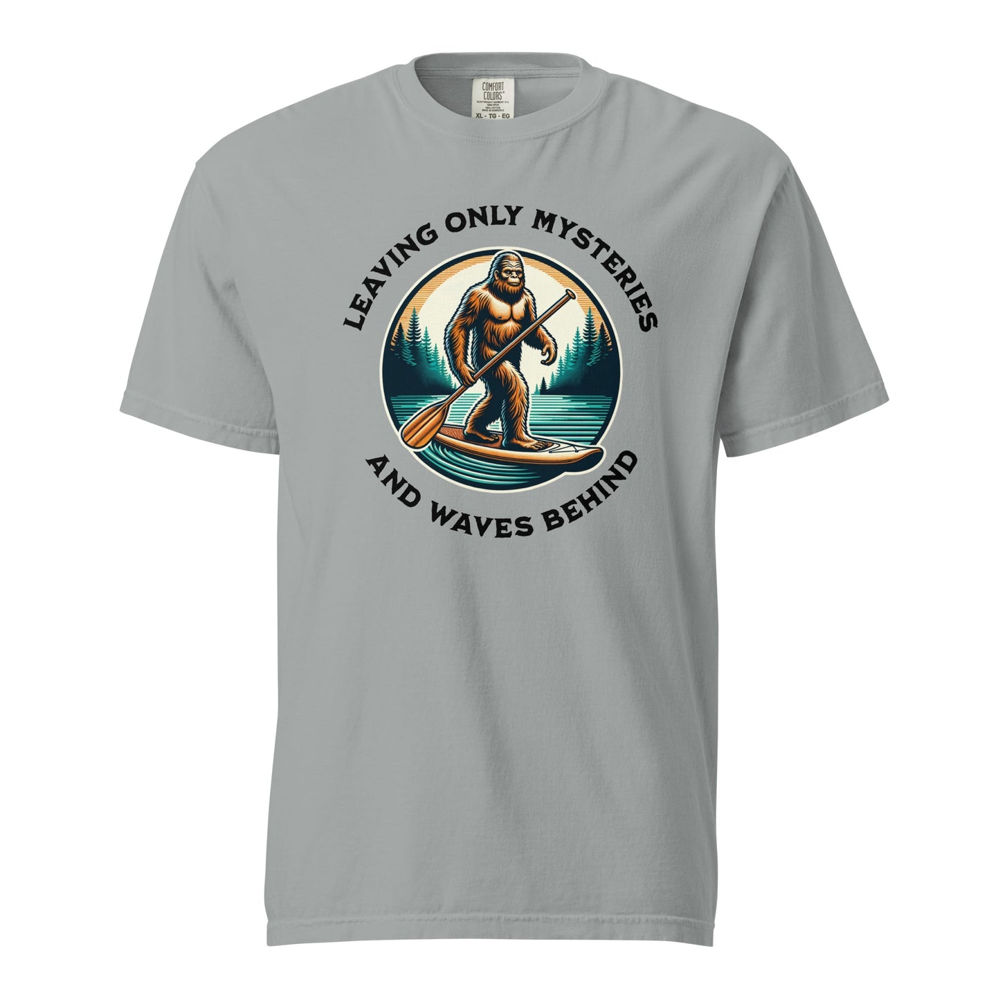 Bigfoot Paddle Boarding Women's (Unisex) Premium Tee - Women's Shirts - Discovery Co.