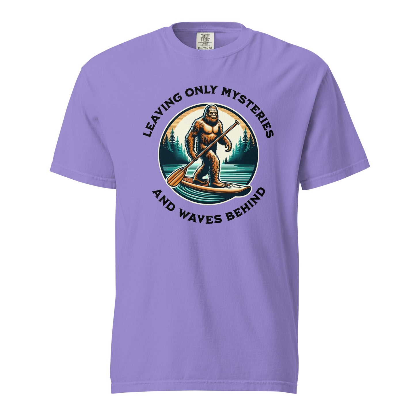 Bigfoot Paddle Boarding Women's (Unisex) Premium Tee - Women's Shirts - Discovery Co.