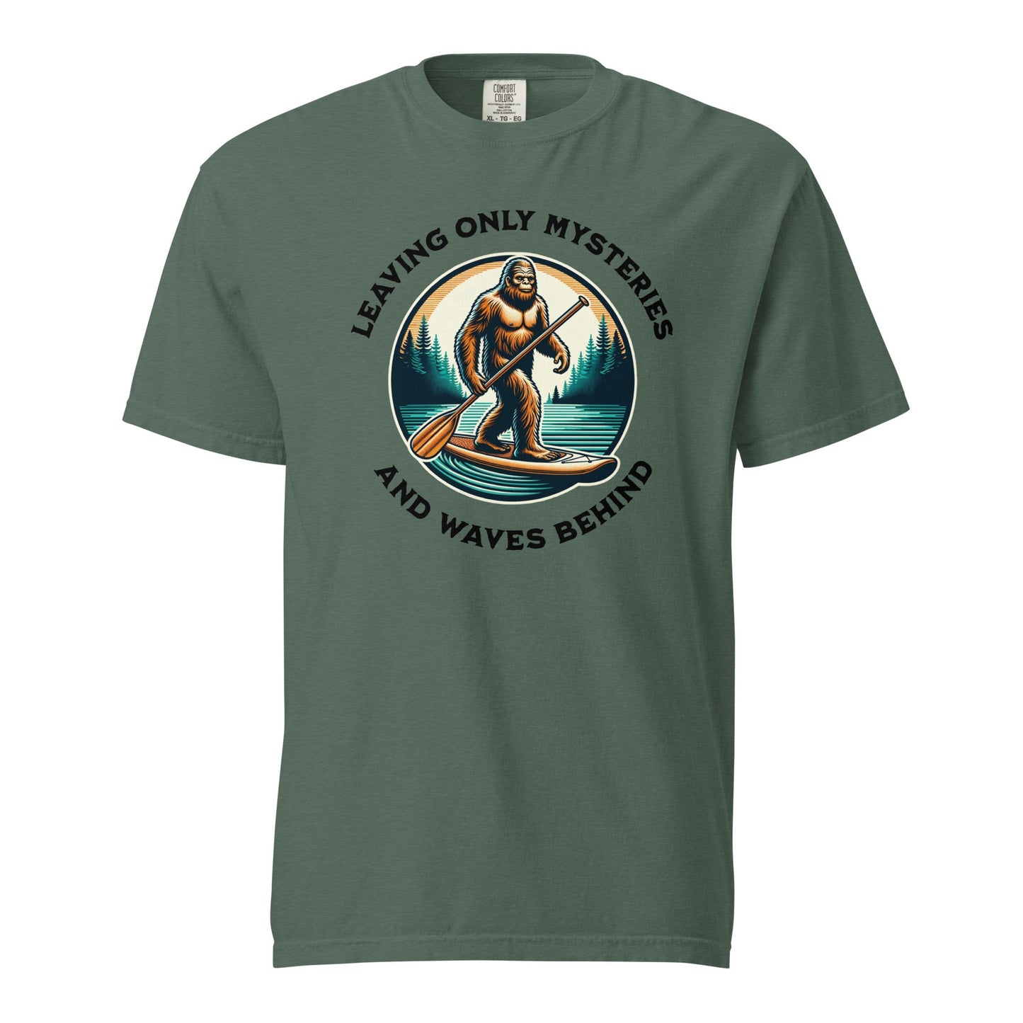 Bigfoot Paddle Boarding Women's (Unisex) Premium Tee - Women's Shirts - Discovery Co.