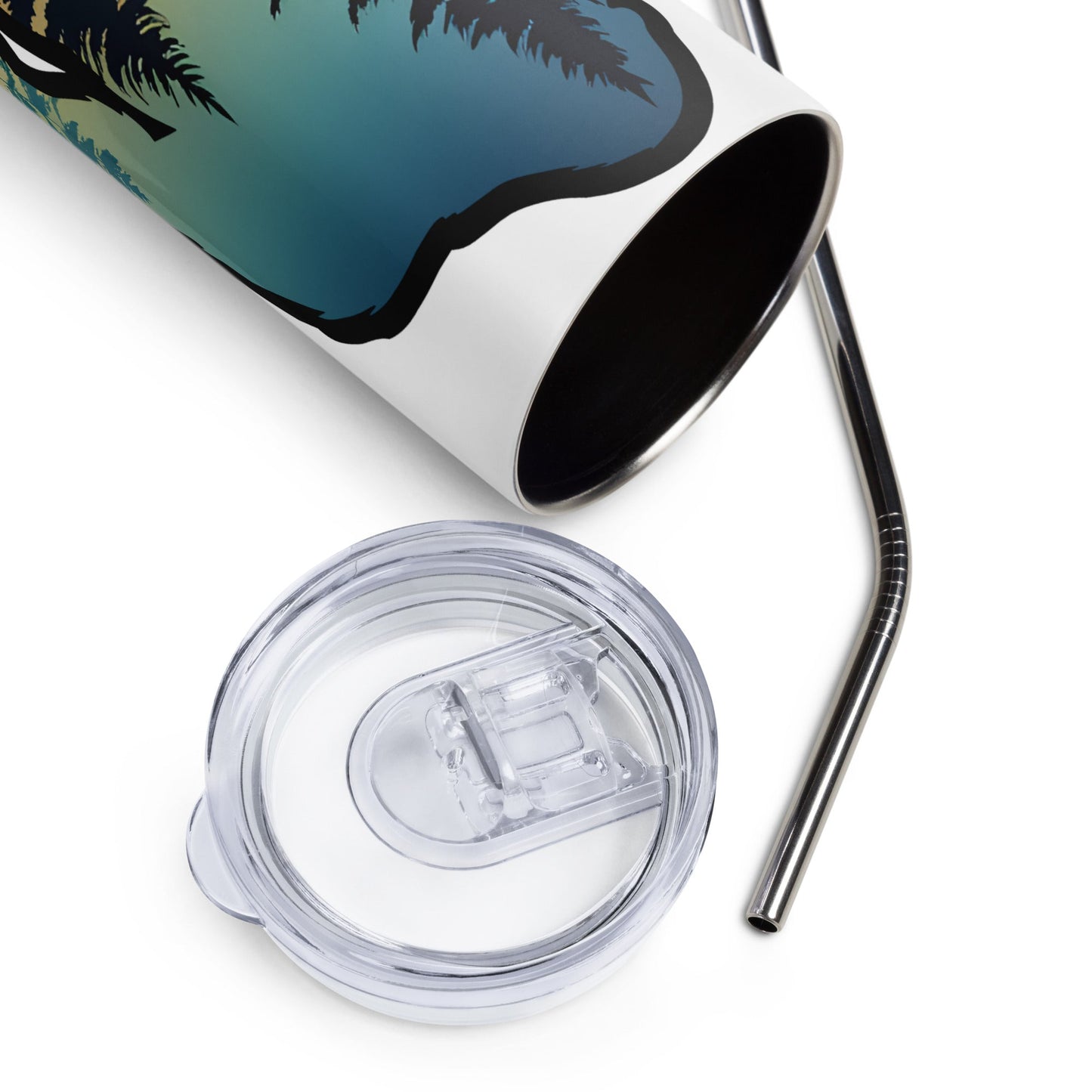 Bigfoot Sunset Forest Stainless Steel Tumbler - Steel Tumbler - Discovery Co.