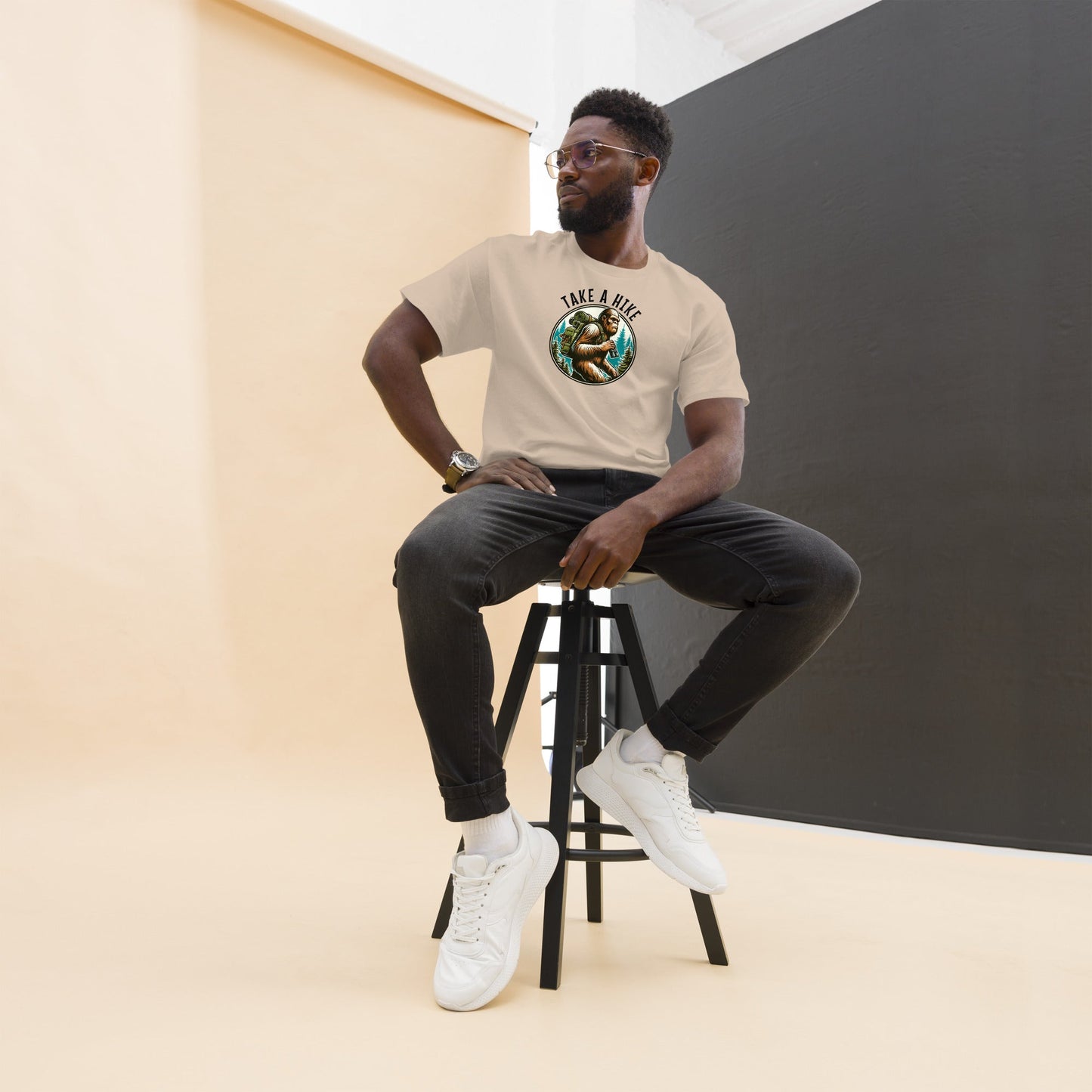 Bigfoot Take A Hike Men's (Unisex) Classic Tee - Men's Shirts - Discovery Co.