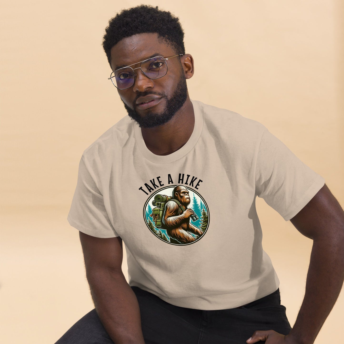Bigfoot Take A Hike Men's (Unisex) Classic Tee - Men's Shirts - Discovery Co.