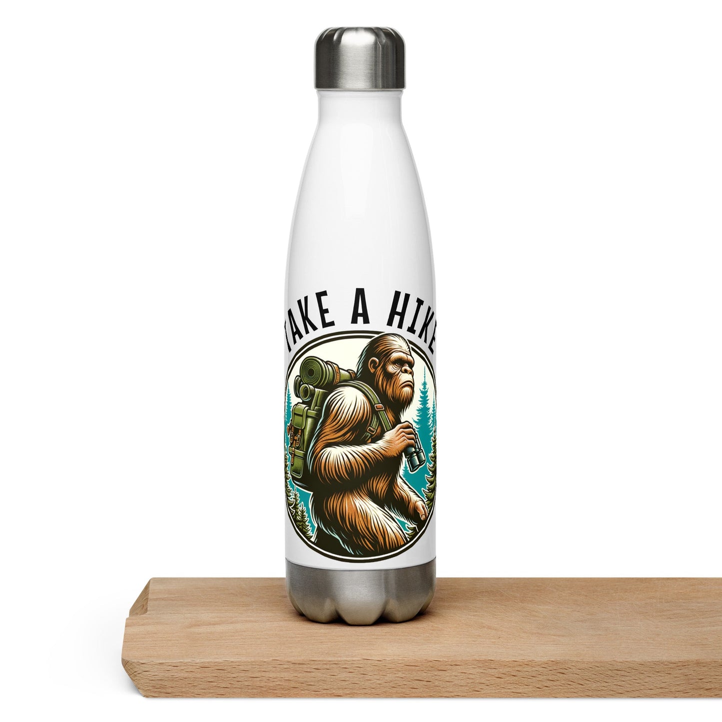 Bigfoot Take A Hike Stainless Steel Water Bottle - Stainless Steel Water Bottle - Discovery Co.