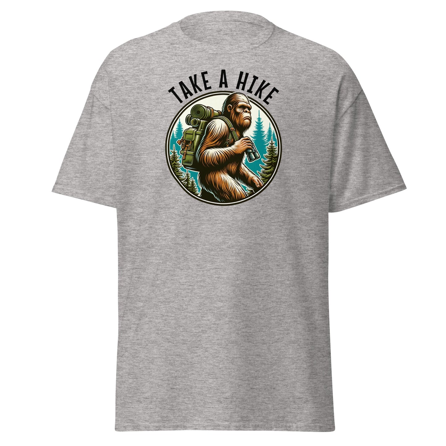 Bigfoot Take A Hike Women's (Unisex) Classic Tee - Women's Shirts - Discovery Co.