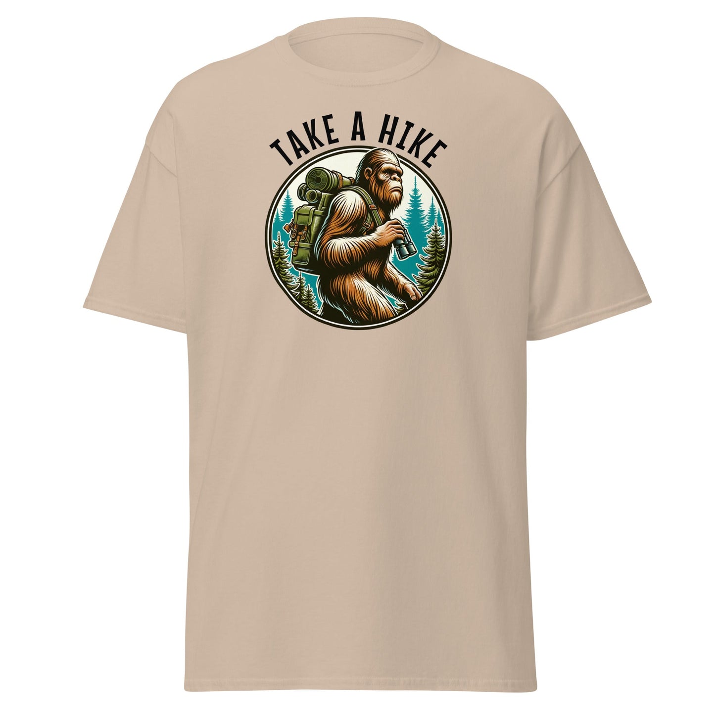 Bigfoot Take A Hike Women's (Unisex) Classic Tee - Women's Shirts - Discovery Co.