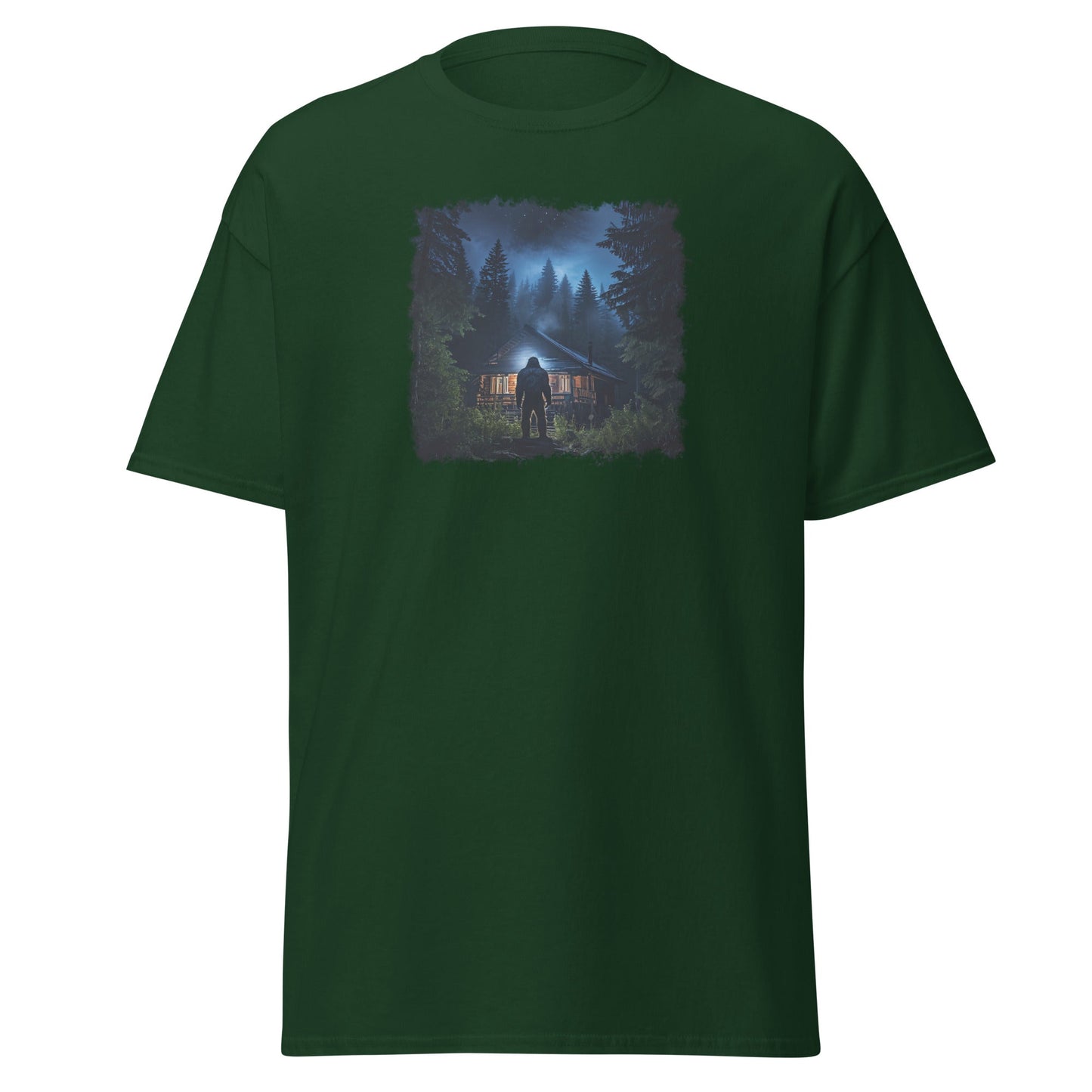 Bigfoot Visit Men's (Unisex) Classic Tee - Men's Shirts - Discovery Co.