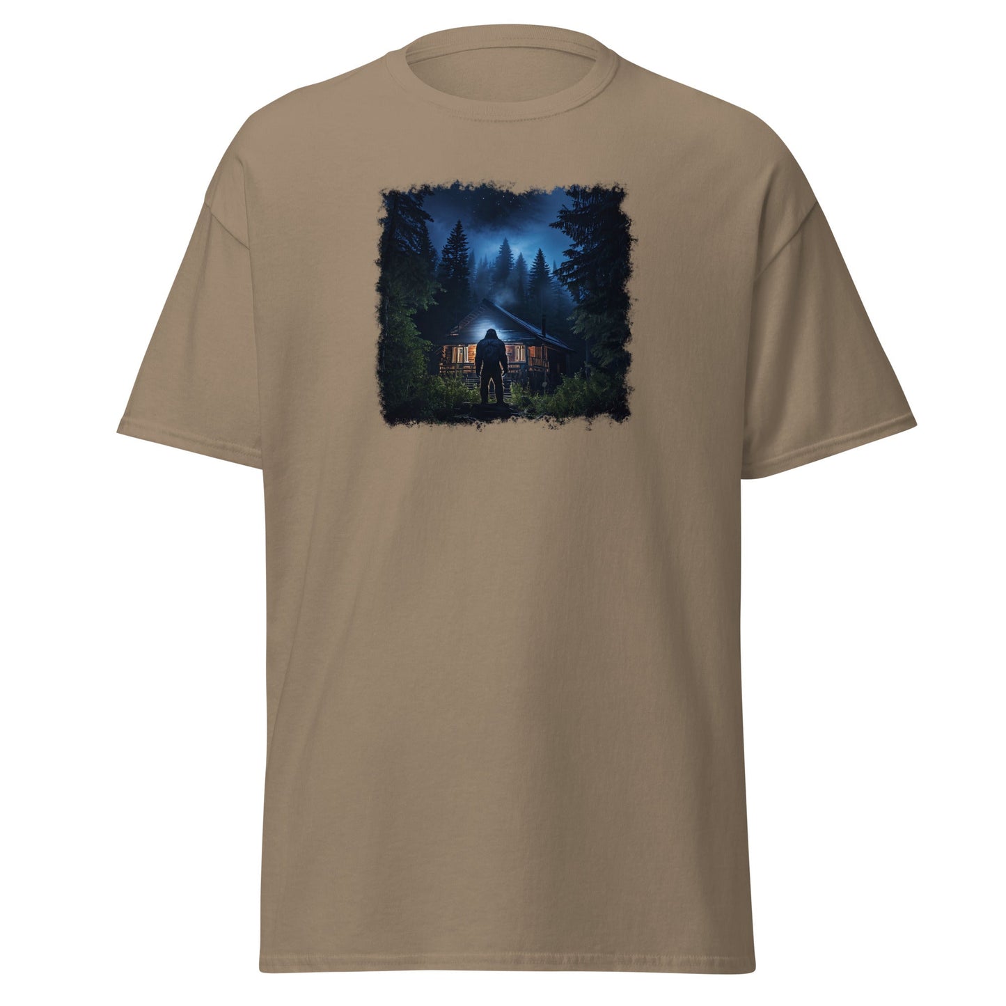 Bigfoot Visit Men's (Unisex) Classic Tee - Men's Shirts - Discovery Co.