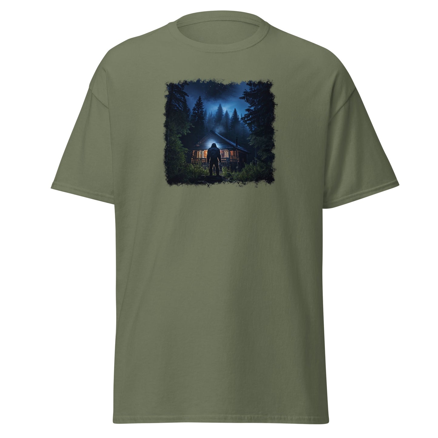 Bigfoot Visit Men's (Unisex) Classic Tee - Men's Shirts - Discovery Co.