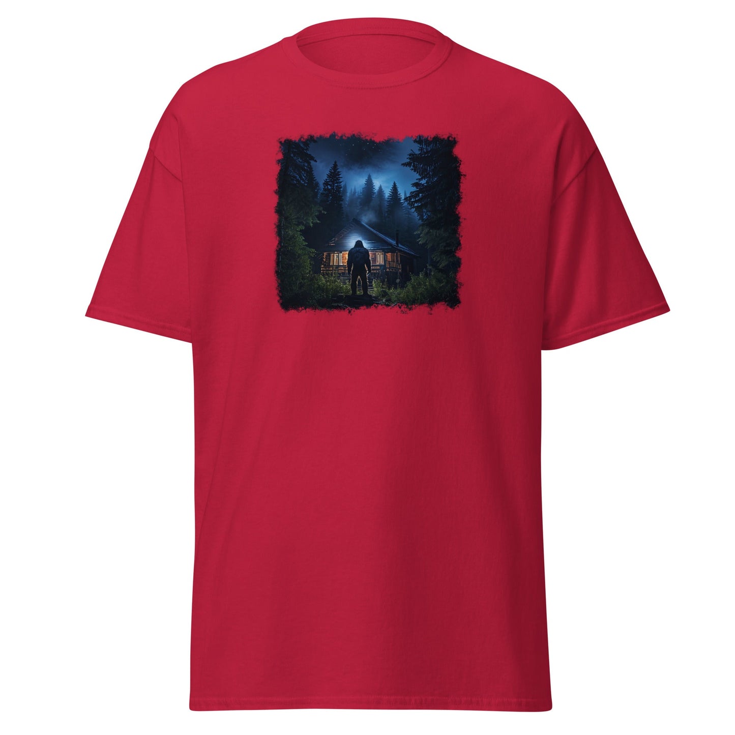 Bigfoot Visit Men's (Unisex) Classic Tee - Men's Shirts - Discovery Co.