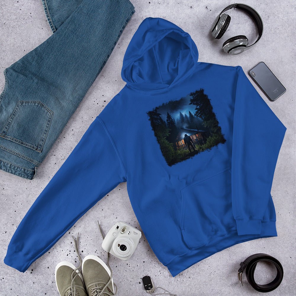 Bigfoot Visit Men's (Unisex) Hoodie - Hoodies - Discovery Co.