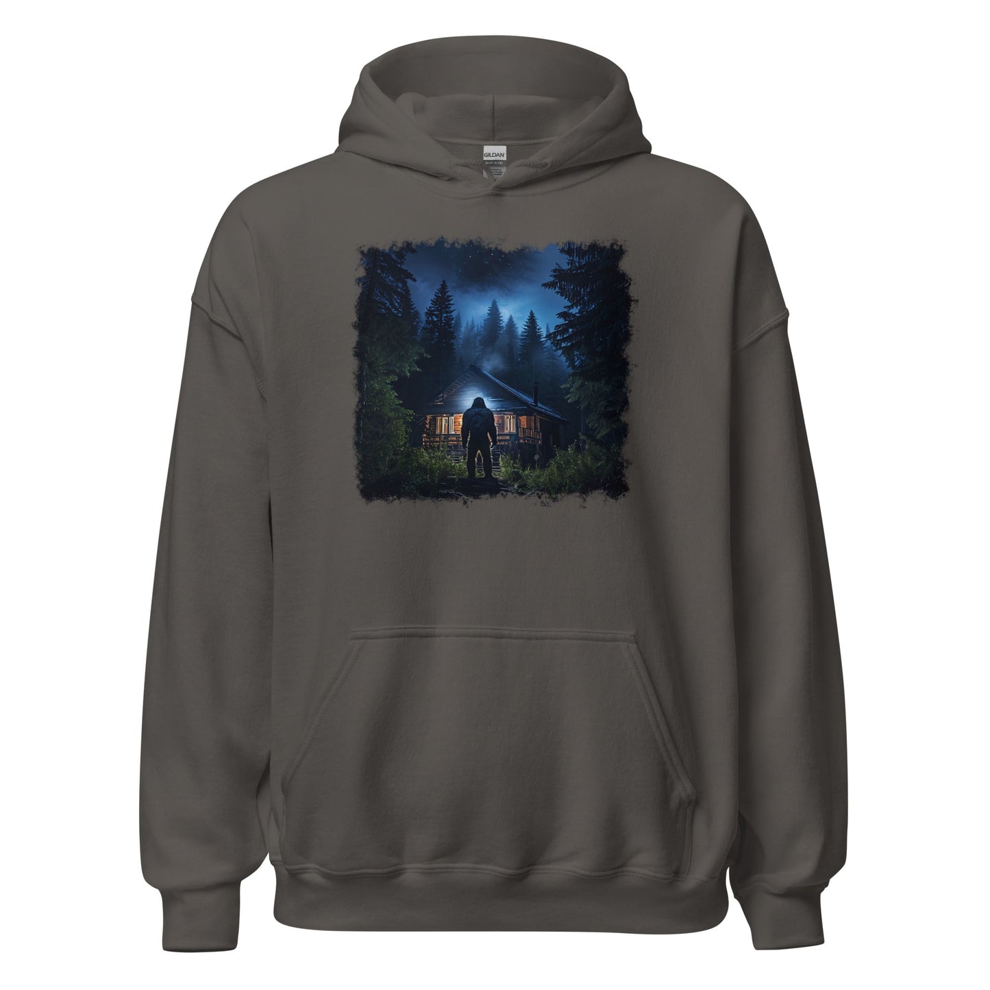 Bigfoot Visit Men's (Unisex) Hoodie - Hoodies - Discovery Co.
