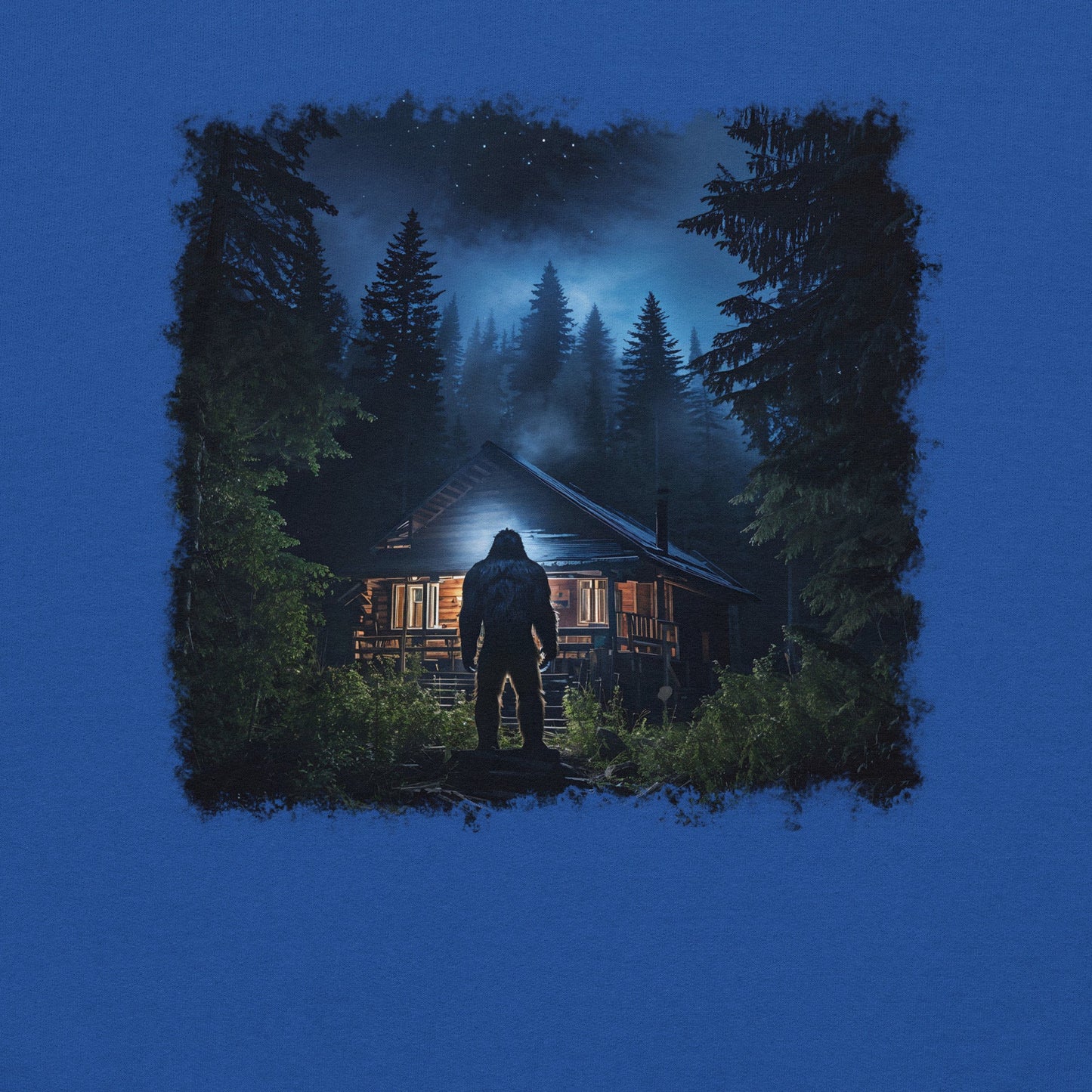Bigfoot Visit Men's (Unisex) Hoodie - Hoodies - Discovery Co.