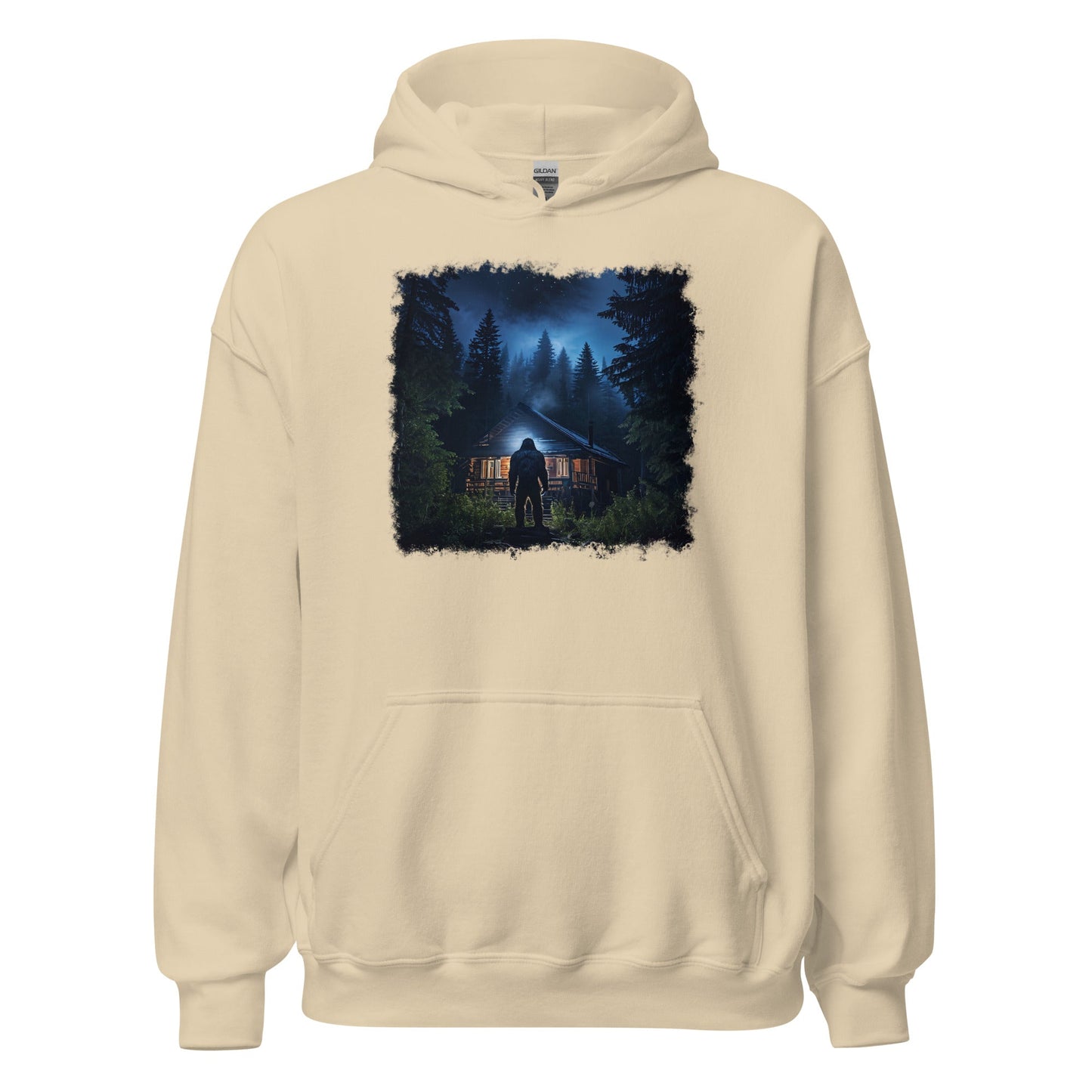 Bigfoot Visit Men's (Unisex) Hoodie - Hoodies - Discovery Co.