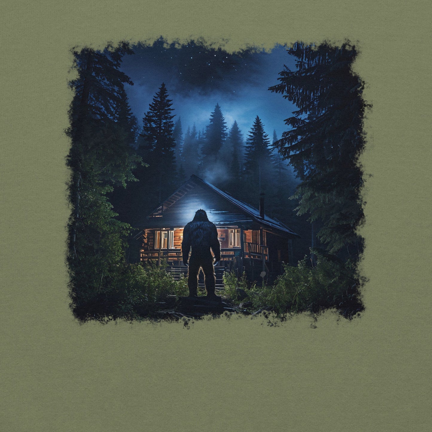 Bigfoot Visit Women's (Unisex) Hoodie - Hoodies - Discovery Co.